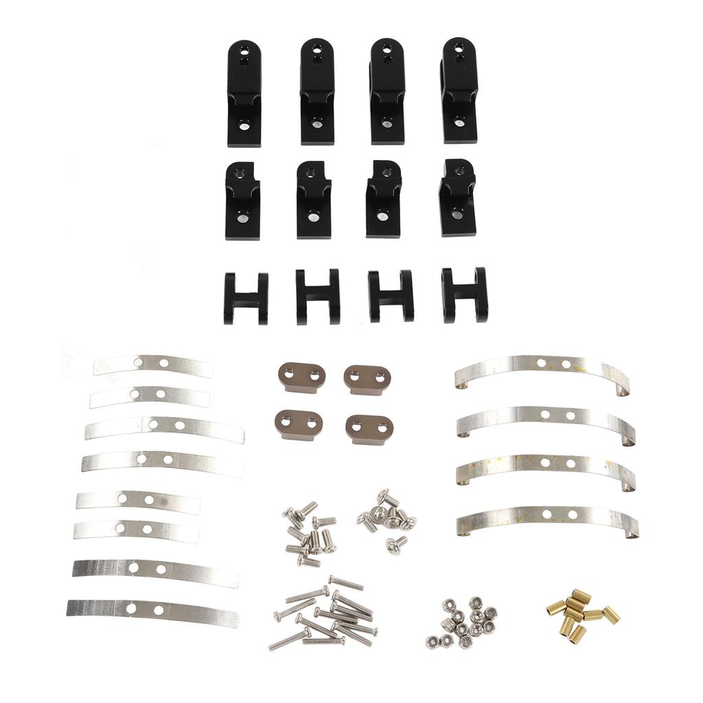 Aluminium Alloy Shock Absorber Accessory Fit for WPL B4 24 116 RC Car Upgrade Parts Black