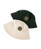 Seleodeilejeokeulleob Leisure Terry Bucket Hat (Rubber Patch) - Ivory