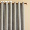 1PC NAPEARL Light Luxury Retro Solid-color Gray Fully Blackout Curtains for Bedroom Living Room Balcony Window for Home Decor
