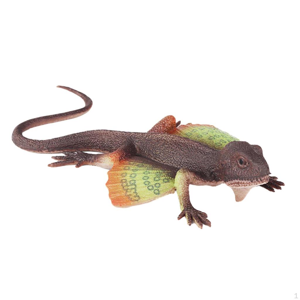 Echsenfigurine Realistisch Detaillierte Actionfiguren Bastelarbeiten Lernspielzeug Mitgebsel Dekoration Gummi