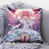 Madoka Kaname Anime Girl Puella Magi Madoka Magica Pillow Covers Home Sofa Cushion Covers and Aecorative Custom