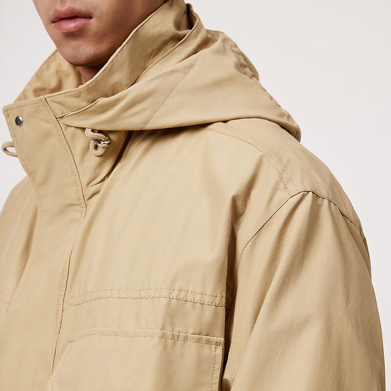 CROQUIS Men's Hooded Long Sleeve Casual Jacket