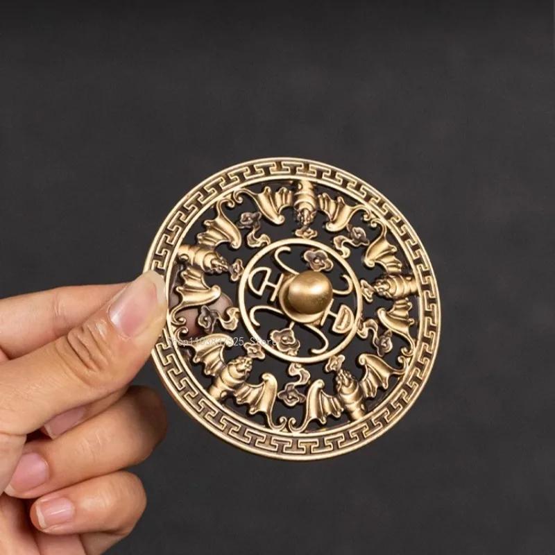 Eight Auspicious Carved Three-legged Incense Burner Household Indoor/temple Offering Buddha/ Tower Incense Aromatherapy Stove