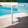Inground Pool Fountain Waterfall Double Head Fountain For Pool 360 Degree Adjustable Adapter Pump Cooling Spray Aesthetic For