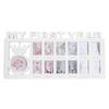 Newborn Photo Frame Durable Polished 12 Small Picture Frames Record Baby"s Monthly Growth Baby