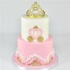 3 Pcs/set Princess Carriage Print Plunger Fondant Cake Mold Plastic Cookie Cutter