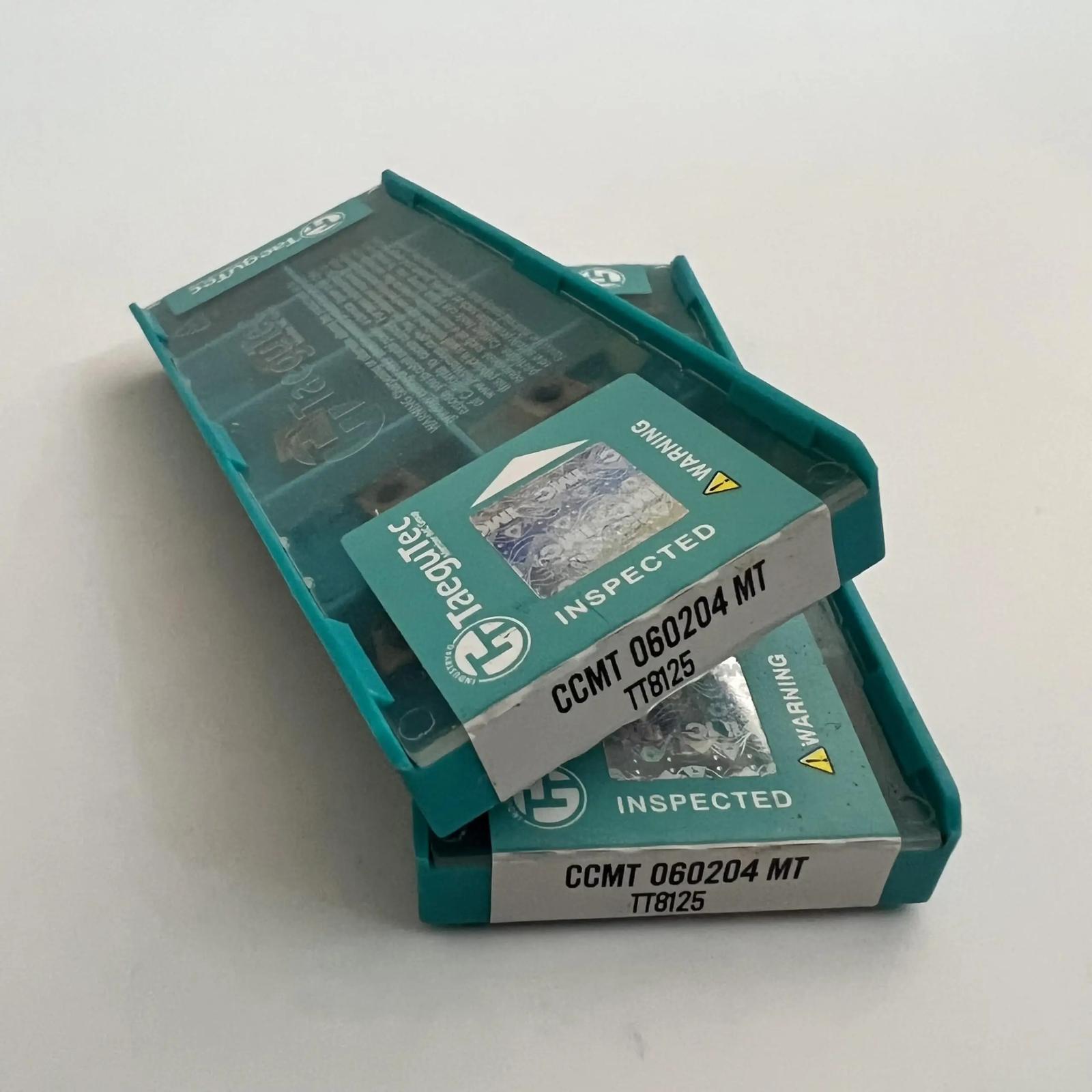 

TaeguTec / CCMT060204MT TT8125 /Original genuine CNC alloy blade 10 PCS
