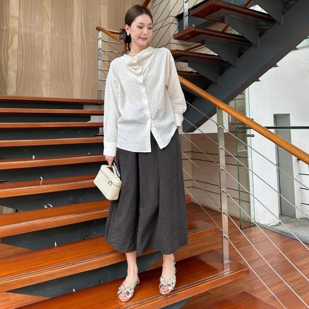 Fashion Fairy Camellia Fish Mouth Low Heel Sandals Hollow Open Toe Word with Sandals