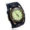 Hot Selling Vintage Cow Leather Bracelet Watch Men Women Wrist Watches Roman Numerals Casual Quartz Watch Relogio Feminino