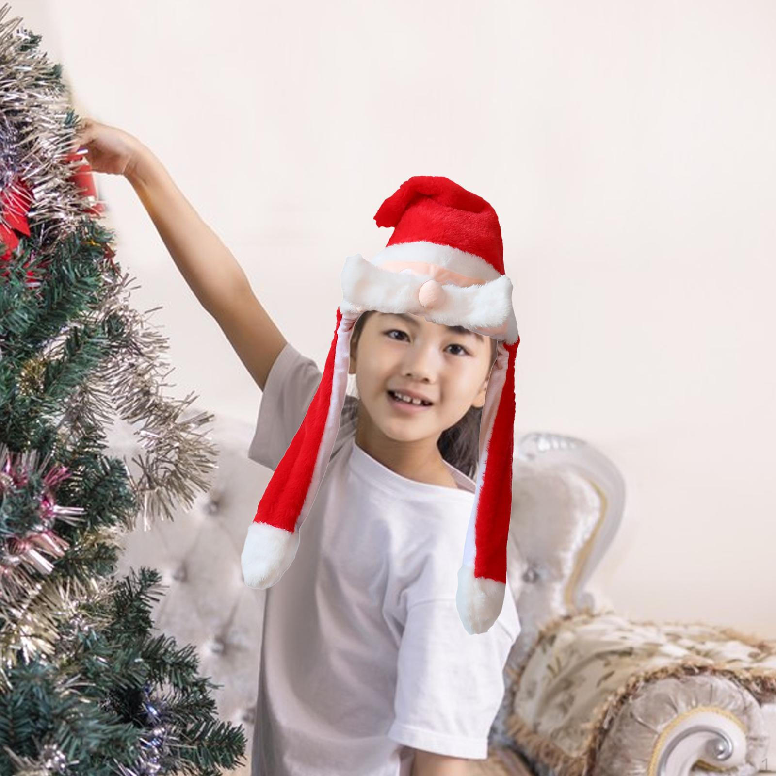 

Рождественская шапка Мягкие аксессуары для костюма для праздничного года Santa