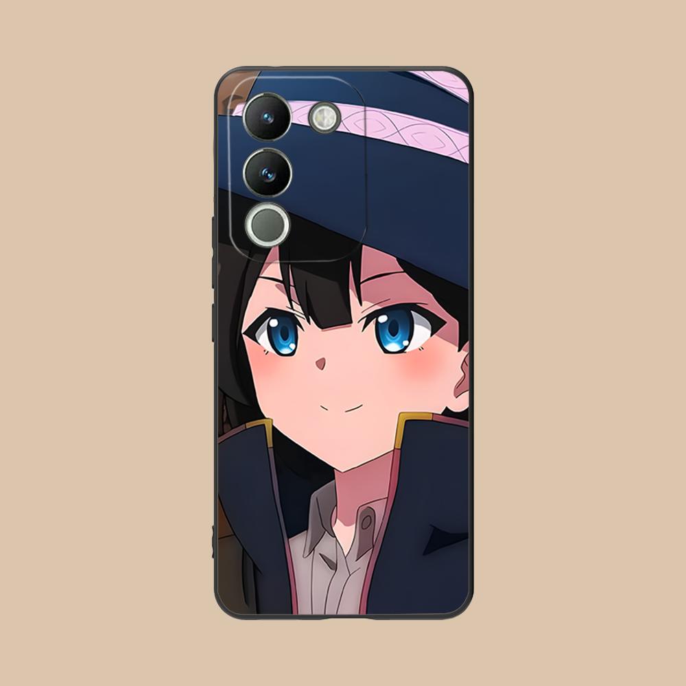 

Wandering Witch Saya Phone Case for VIVO V60 V50 V40 V30 V29 V27 V25 V23 Pro Lite 5G Soft TPU Shockproof Cover vivo V23e