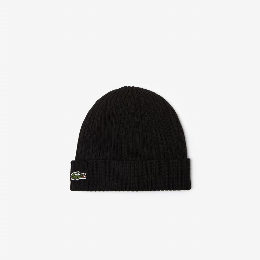 

LACOSTE Шерстяная шапка в рубчик RB000153N 031