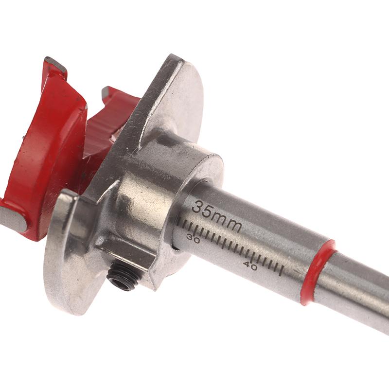 35Mm Hinge Hole Drilling Guide Locator Hinge Drilling Jig Drill Bits Woodworking Door Hole Opener Cabinet Accessories Tools