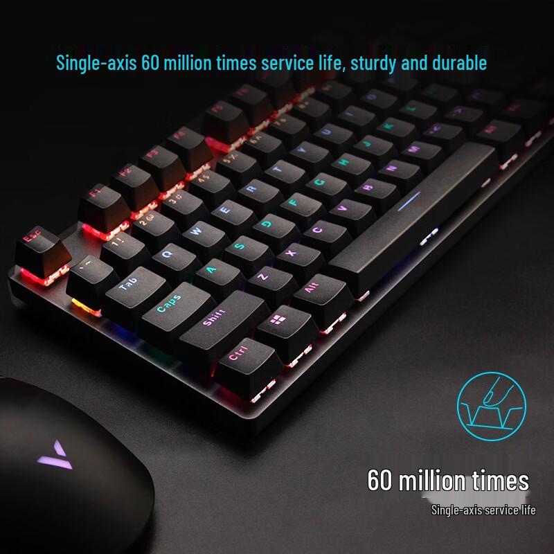 Rapoo V500PRO Full-Size Wired Gaming Keyboard
