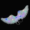 LED Light Up Angle Wing Elastic Strap Glowing Adults Butterflies Wing Kids Fairy Colorful Luminous Wing Stage