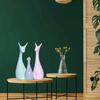 Lucky Deer Figurines Family Piano Finish Figures Home Decorative Showpiece - 25 cm  (Polyresin, Multicolor)