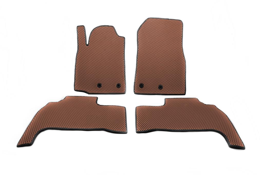 

Килимки (2012-2021, EVA, цегляний) для Toyota Land Cruiser 200