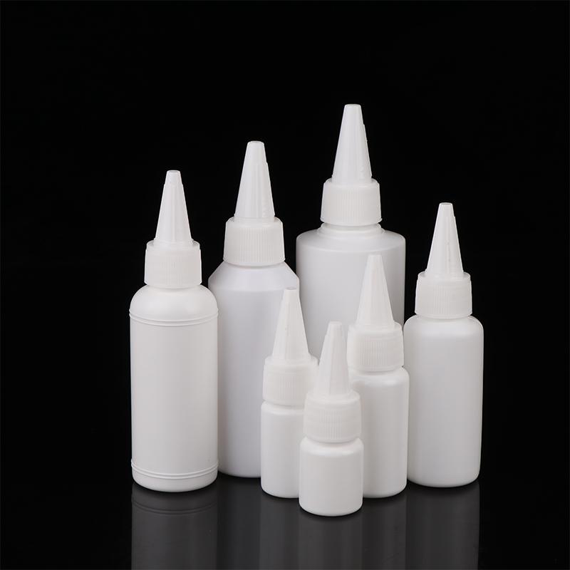 5/10/20/30/50/60/100Ml White Squeeze Dropper Empty Bottle With Screw Cap Eyes Liquid Ink Oil Dropper Paint Pigment Bottles