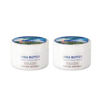 Shea Butter Steam Cream Fresh 100ml 2-Piece Double Set