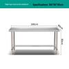 Stainless Steel Commercial Kitchen Work Table