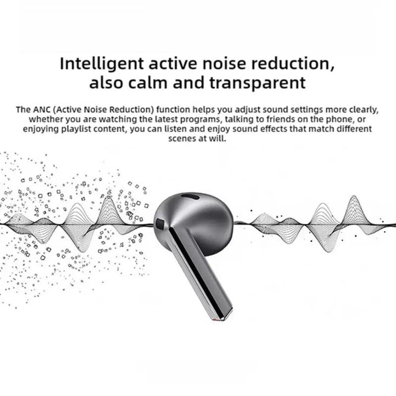 Wireless Bluetooth Earphone Noise-Cancelling Earbuds Smart Audio Headphone With Enhanced Sound Comfort