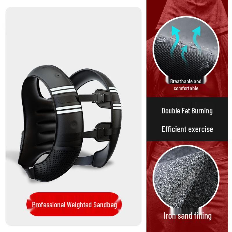 Weighted Fitness Vest and Leg Wraps for Cross-Border Training 3KG/Beginner