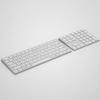 34-Key Bluetooth Digital Keyboard with Fast Charging and Lightweight Wireless Mouse Combo