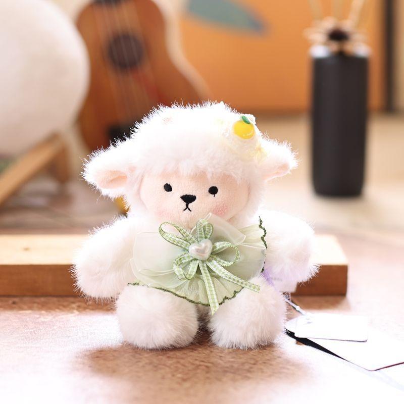Cute Animal Plush Toy For Bags And Car Accessories With Short Plush Fabric