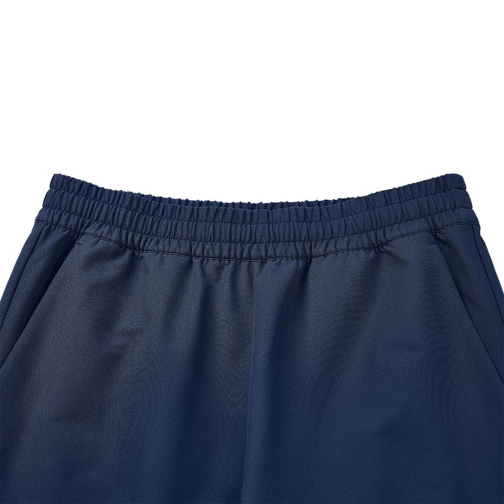 Skechers Basic Sports Series Woven Comfortable Thin Velvet Casual Pants Men bottoms Navy-Blue P424M145-002Z