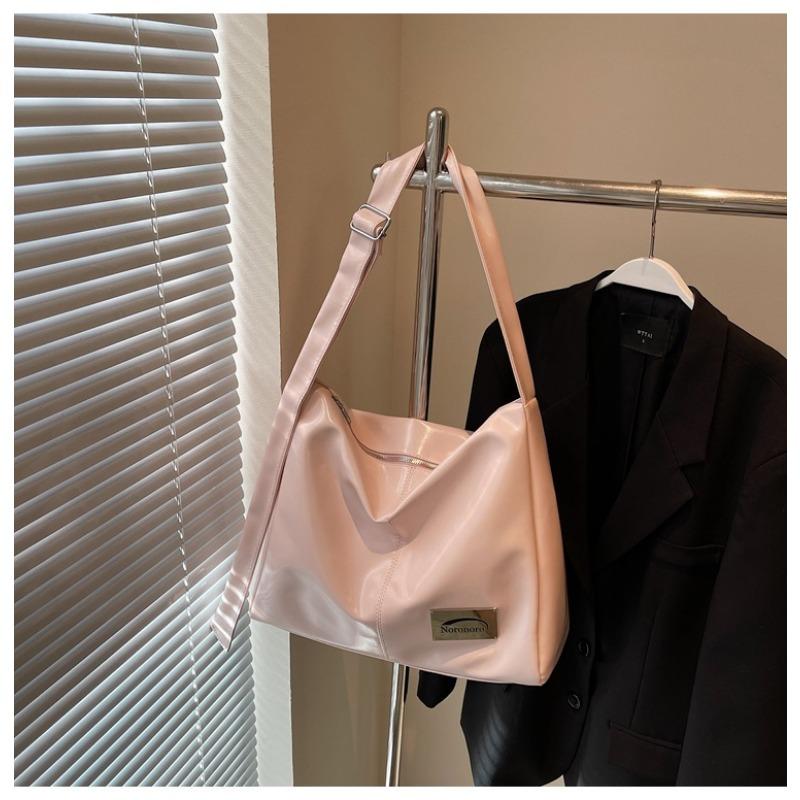 Simple casual large-capacity tote bag spring new college students commuting versatile shoulder bag