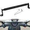 Universal Multifunctional Motorcycle Extension Bar Handle Adjustable Hex Wrench for Scooter Mirrors Stand, Multi-Clamp Holder, Length, Included,