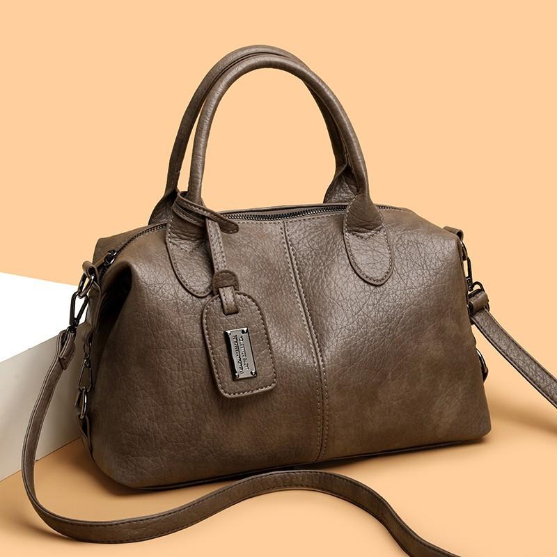 PU Retro Women's Bag Large Capacity Shoulder Crossbody Bag