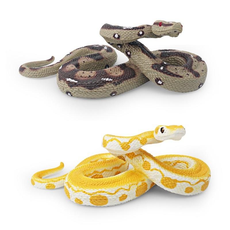 Realistic Jungle Python Snake Model Plastic Decoration For Home And Office Display