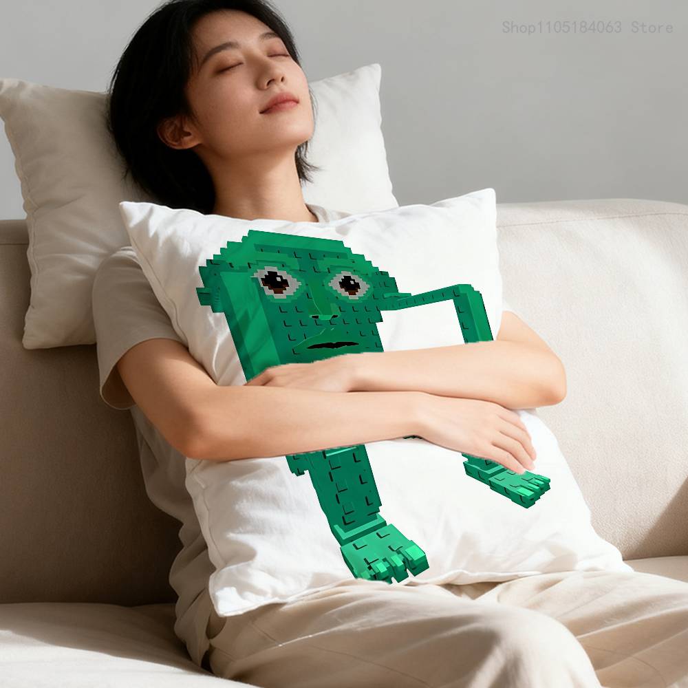 S-Steal A B-Brainrot No 9 House Pillow Case Print Polyester Fiber 40X40 Cm Home Sofa Throw Cushion Cover Decoration