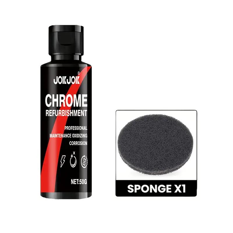 

Паста для ремонта хромированного покрытия, осветляющая и поддерживающая долговечный блеск, может использоваться для автомобилей и металлических деталей.