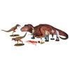 Kaiyodo Artpla Researcher & Tyrannosaurus Set 1/35 Scale Unpainted/Unassembled Plastic Model Kit