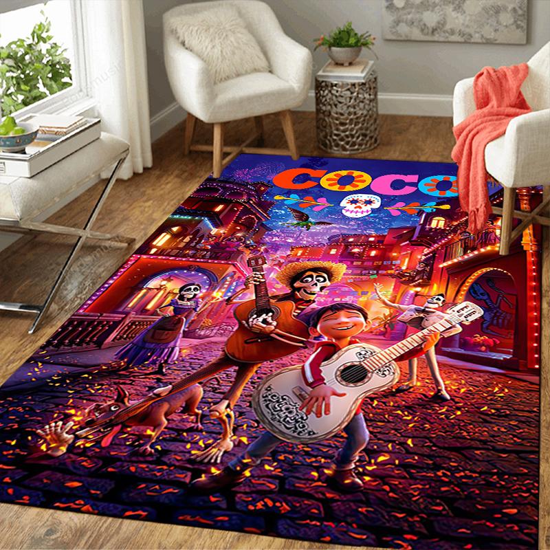 1Pc Cultural Celebration Mexico Rug Office Carpet Indoor Outdoor Doormat Nonslip Soft Comfortable Living Christmas Halloween Xmas Gift D924360