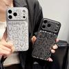 High-End Snake Skin Texture Case for iPhone 16 Pro Max, Apple 17, 15/14 with Large Window and Instant Change