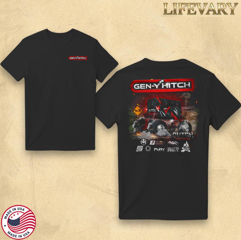 

GEN YHITCH Dutch Destroyer Unisex TShirt Retro EDM Festival amp; DJ Merch Unisex T-Shirt S