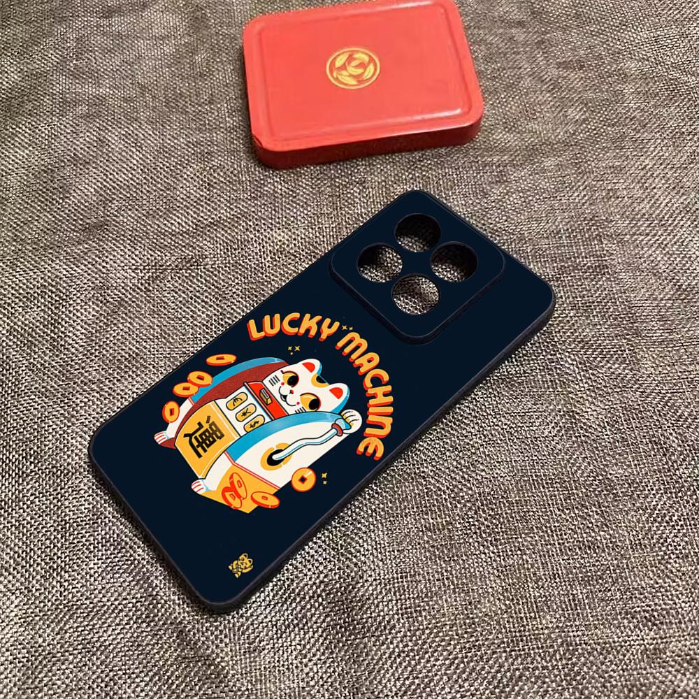 

Lucky Money Cat Phone Case Silicone Case For Xiaomi POCO X5 X5PRO 5G Soft Fundas Poco X5 Pro 5G Case Poco x7 pro
