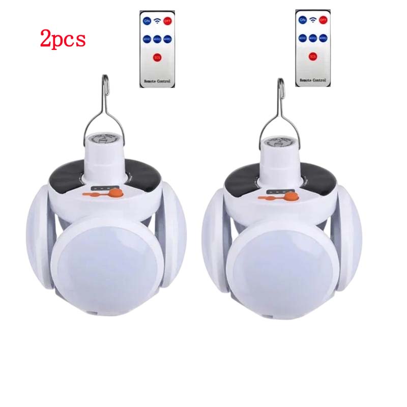 Solar Folding LED Soccer Light Rechargeable Outdoor Lamp Camping Night Market Stall Emergency Power Failure Lighting Torch