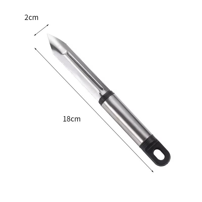 Multi-Function Vegetable Peeler Cutter Stainless Steel Pointed Potato Carrot Peeling Knife Sharp Fruit Planer Kitchen Gadgets