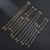 6pcs Alloy Chain Extenders for Jewelry Making, Lobster Clasp Closures, No Mosaic, Bracelet & Necklace Accessories
