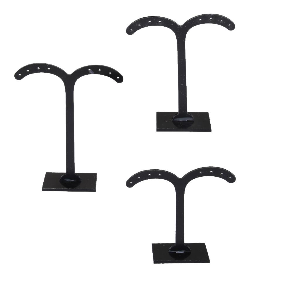 3pcs Jewelry Earrings Holder Organizer, Earring Stand, Display for Jewellery Store Decor