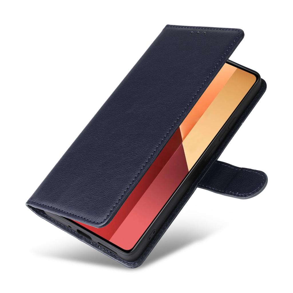 For Xiaomi Redmi Note 13 Pro 4G/Poco M6 Pro 4G Leather Case Card Slots Phone Stand Cover