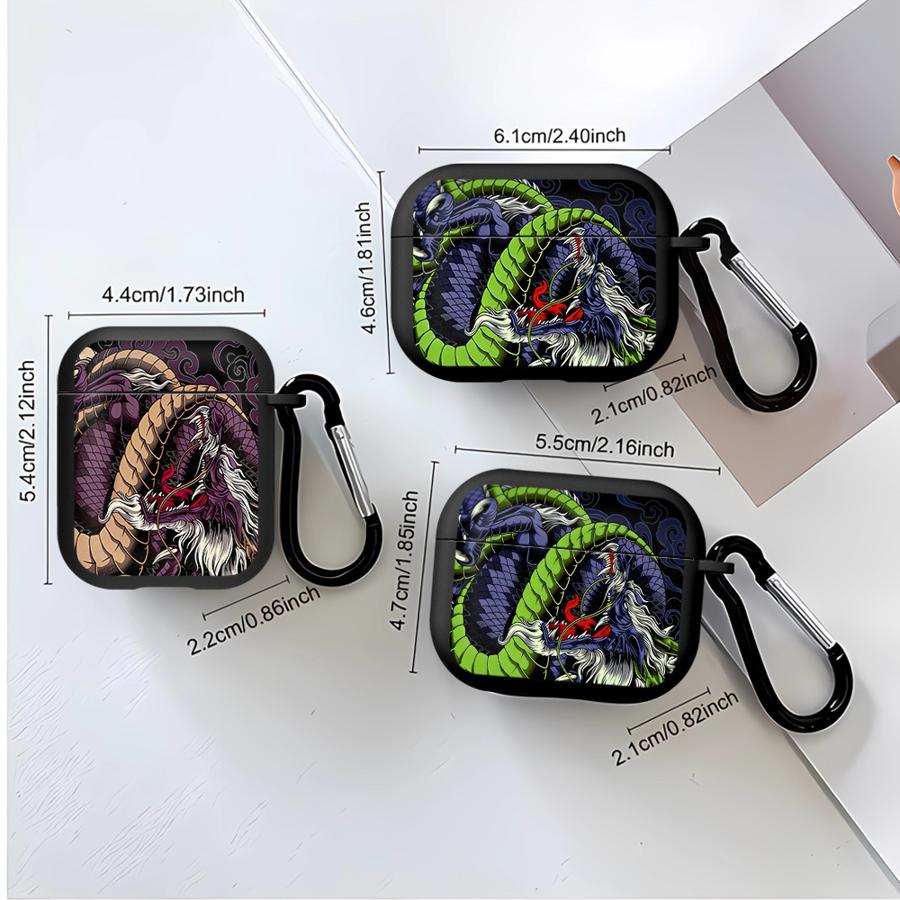 Lucky Dragon Case For Airpods 3 2 Pro Pro2 4 1 Pro3 Earphone Cases Cover