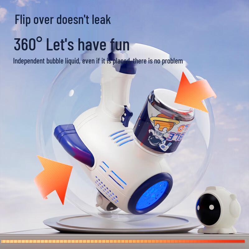 Automatic Astronaut Bubble Machine