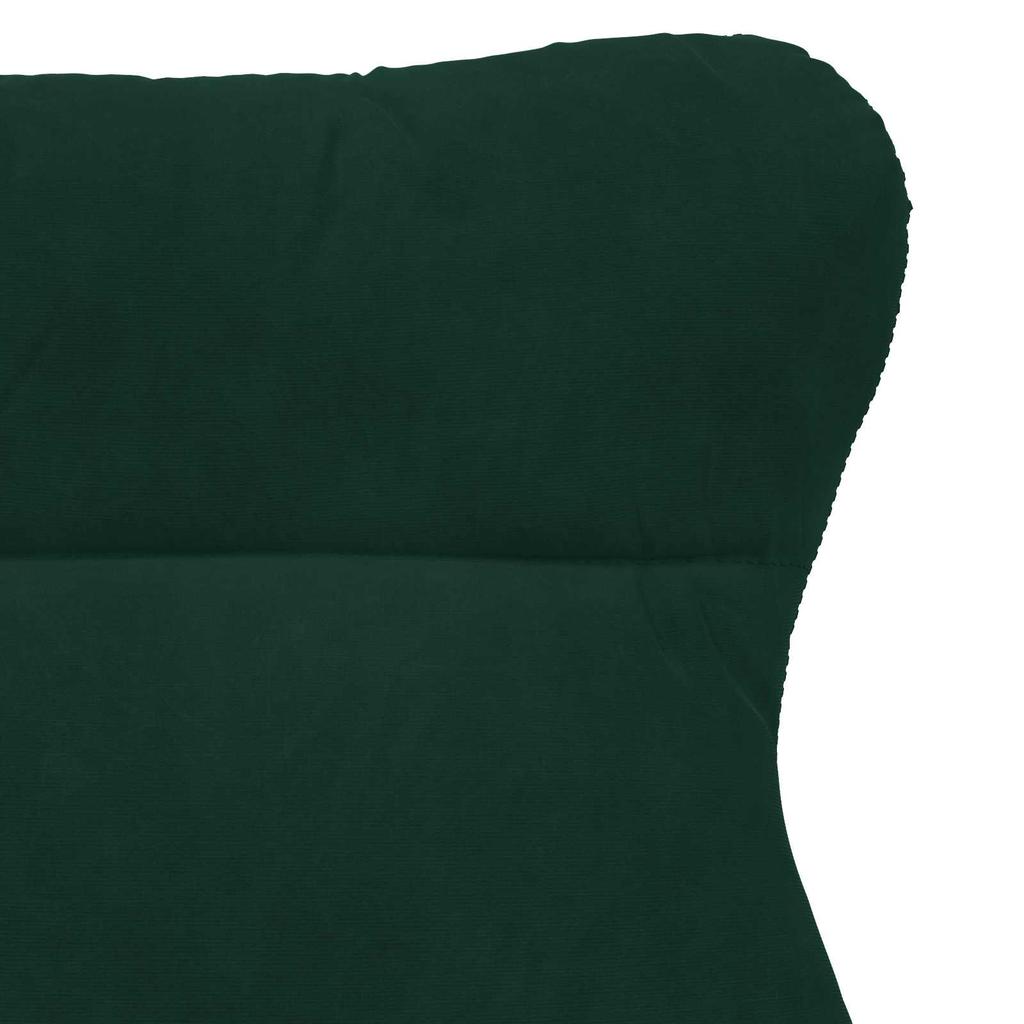 Armchair Dark Green 69 X 74 X 93 Cm Velvet