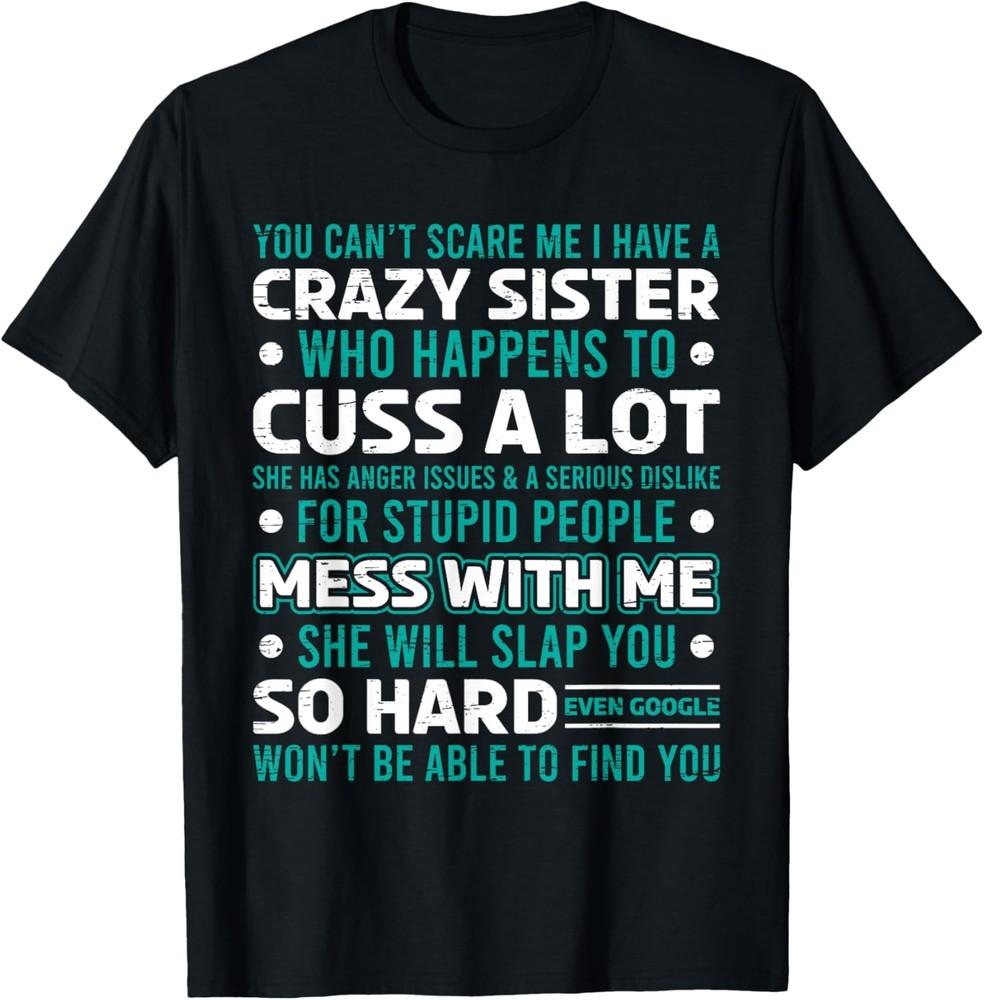 Funny Gift for Brother From Awesome Sister Birthday T-Shirt Unisex T-Shirt XXL