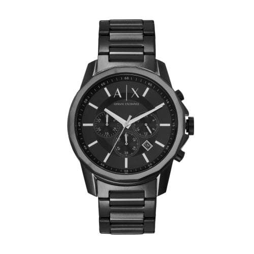 A|X Armani Exchange BANKS AX7153SET Men's Black Watch